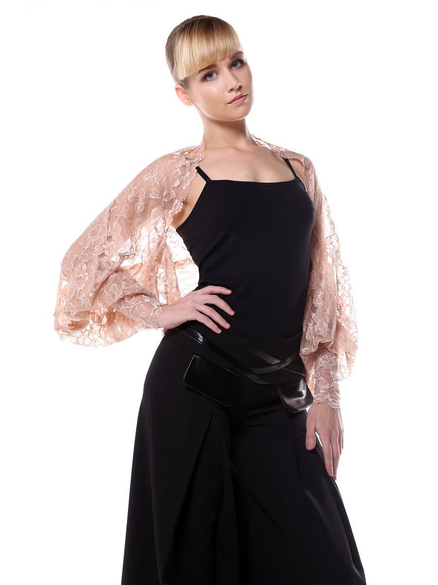 Накидка на платье вечернее