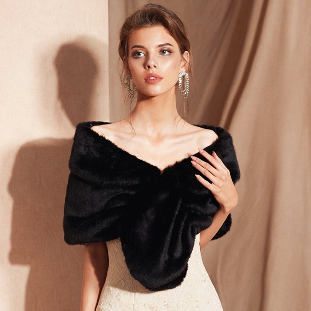 Накидка на платье вечернее