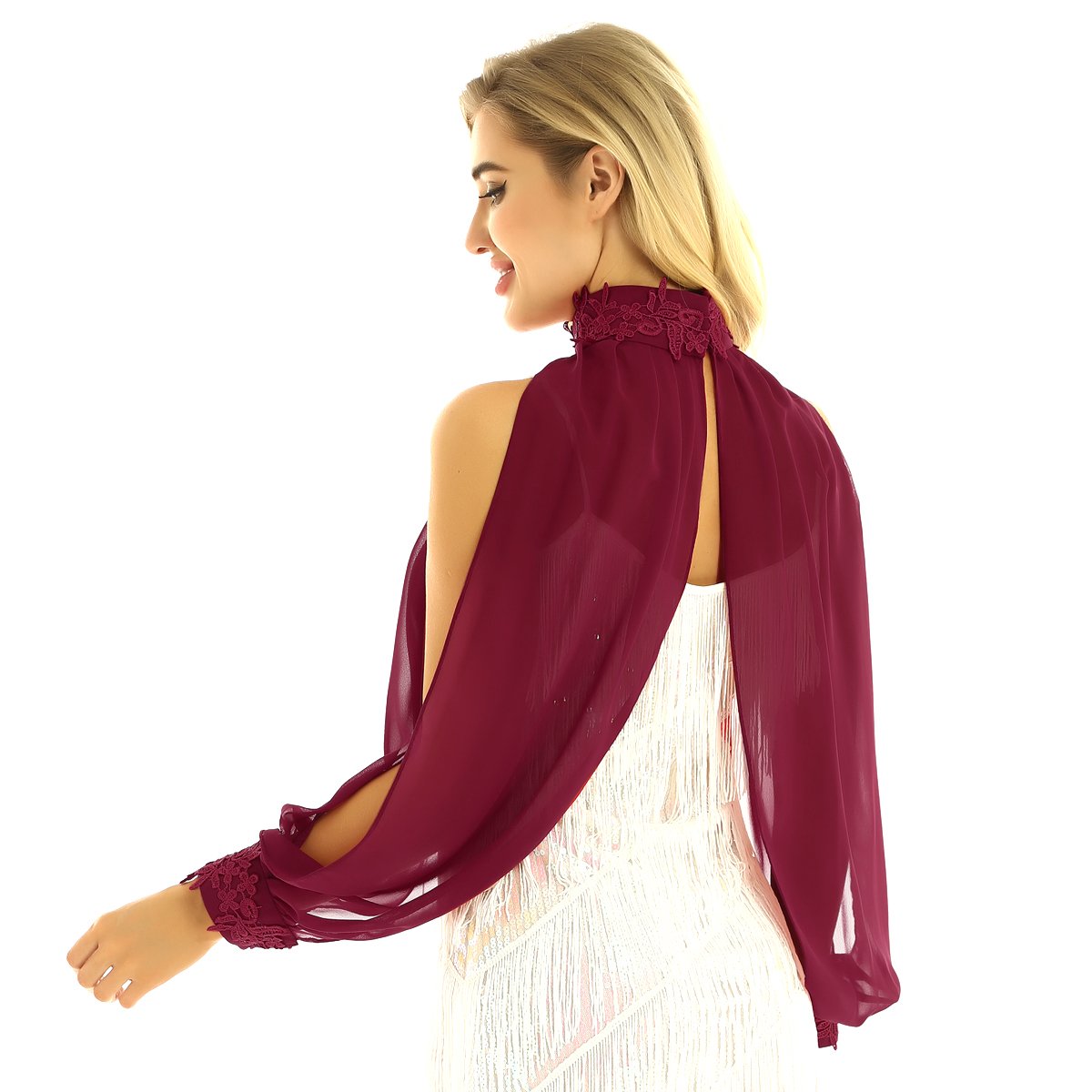 Накидка на платье вечернее