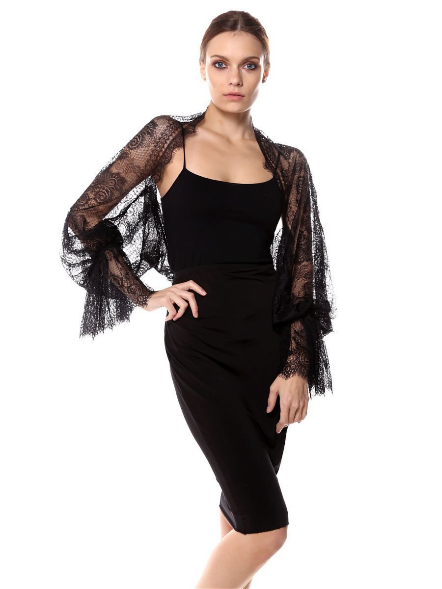 Накидка на платье вечернее