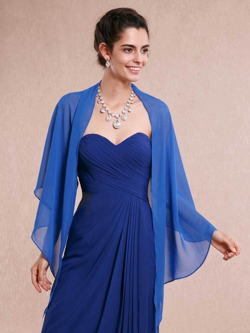 Накидка на платье вечернее