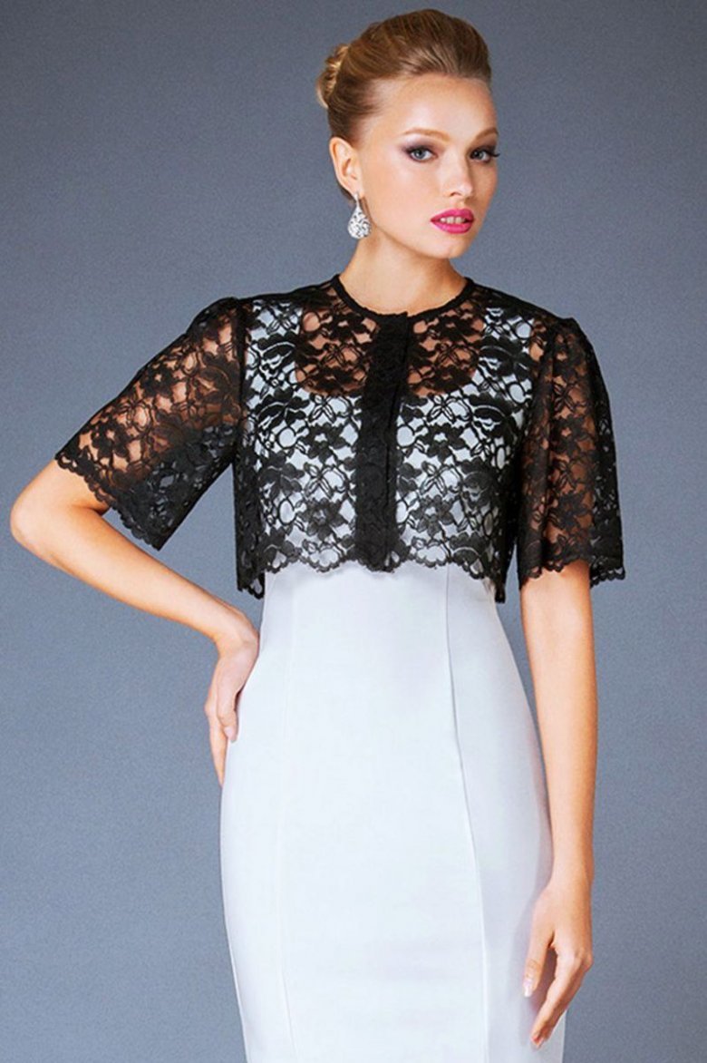 Болеро для вечернего платья