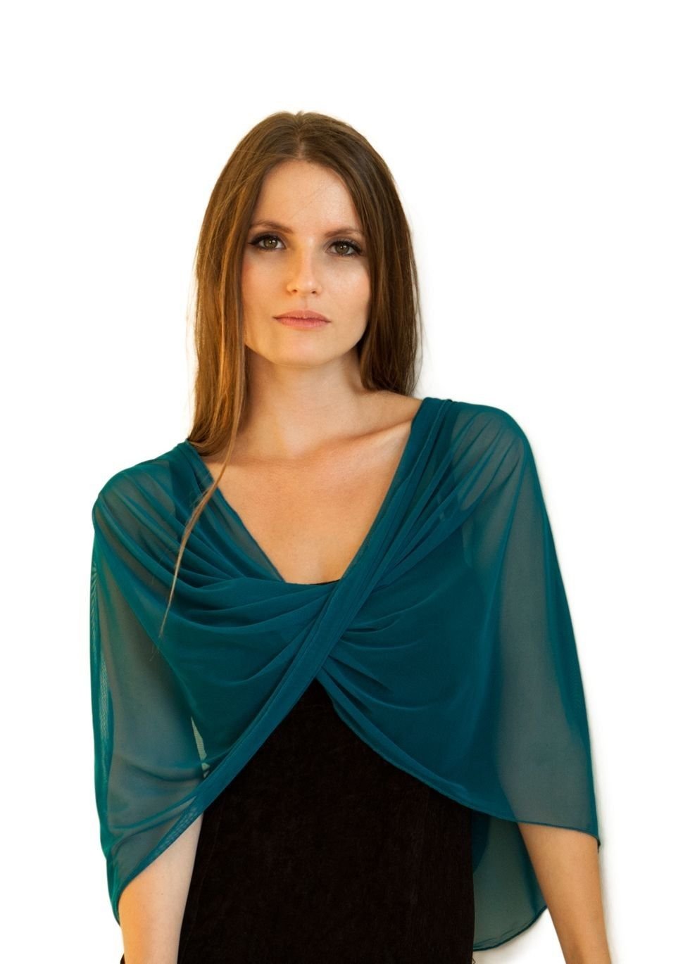 Накидка на платье вечернее