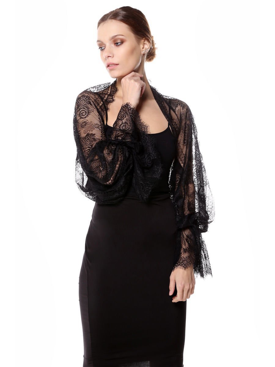 Накидки кружевные на вечернее платье