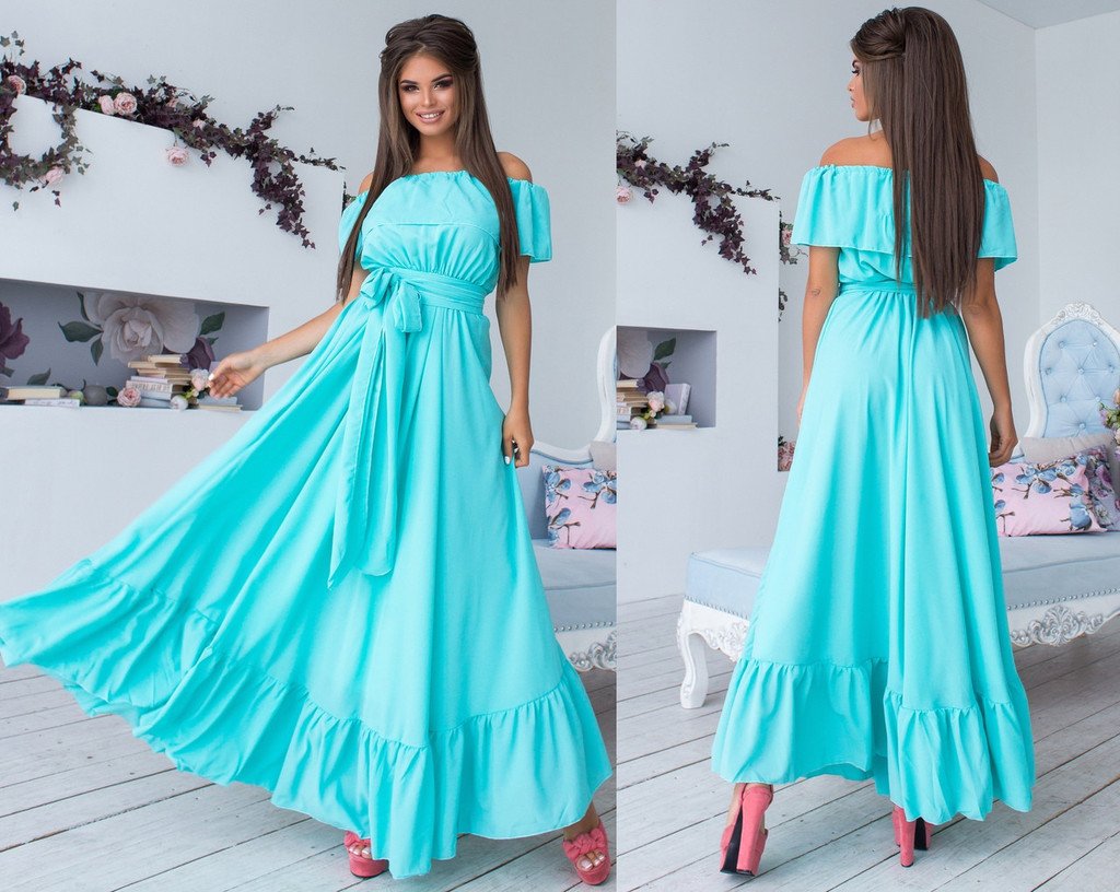 Длинные платья