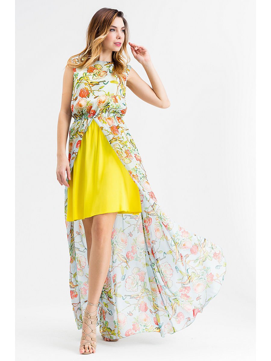 Красивые летние платья из шифона