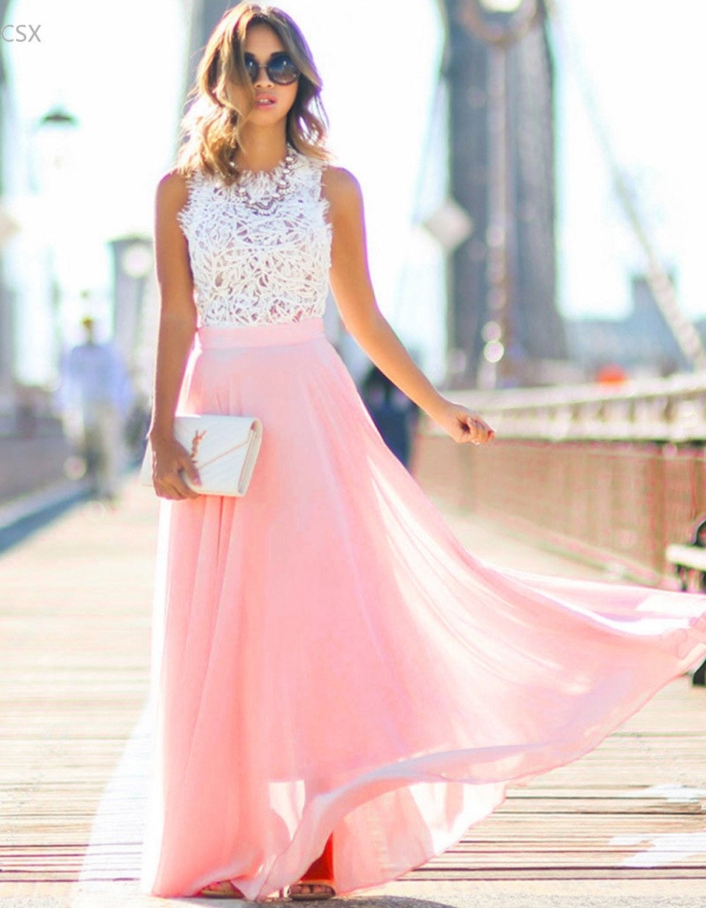 Вечерние платья из шифона