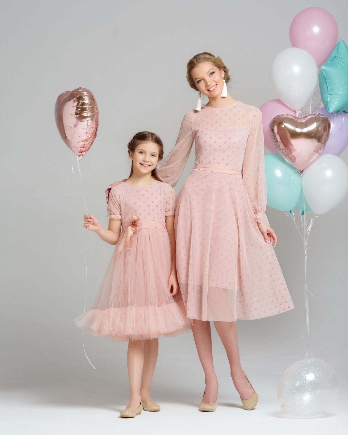 Платье на выпускной мама и дочка
