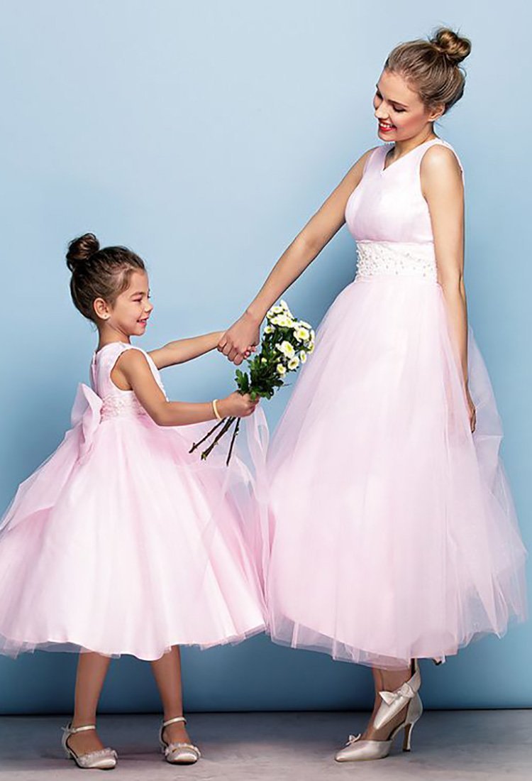 Вечерние платья для мамы и Дочки