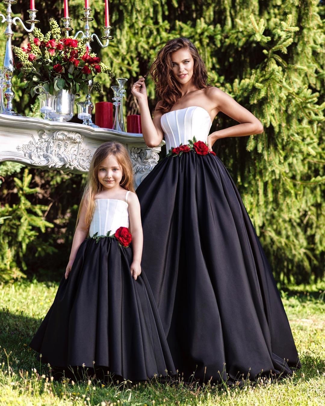 Неординарные платья на выпускной в детском саду