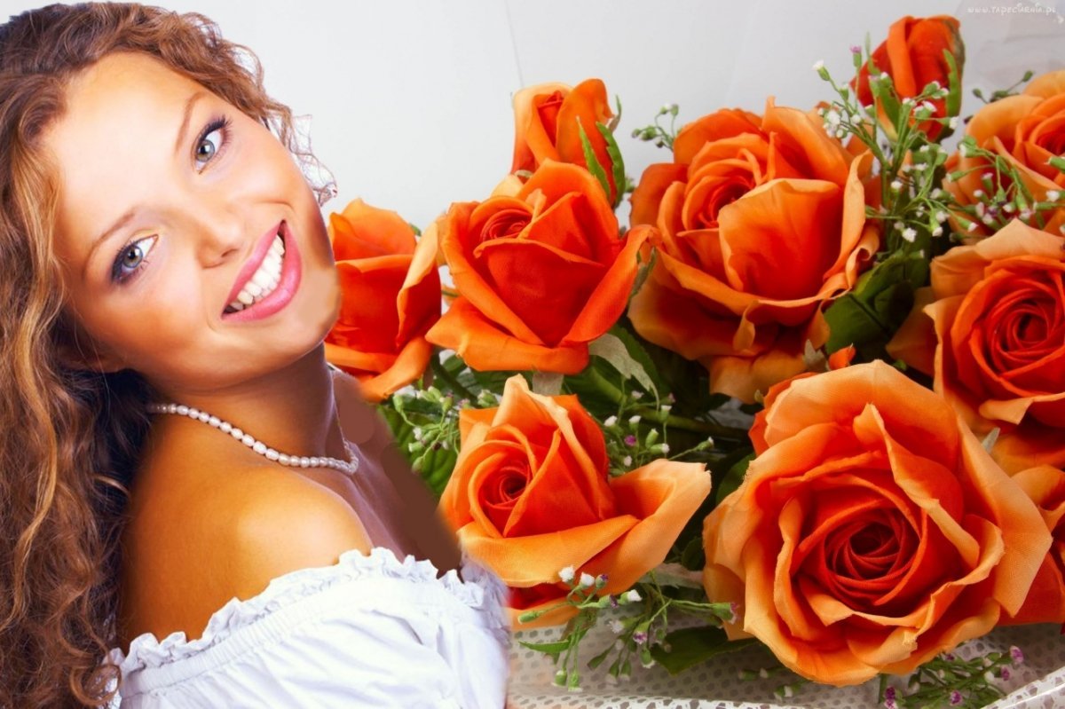 Дарите женщине улыбку