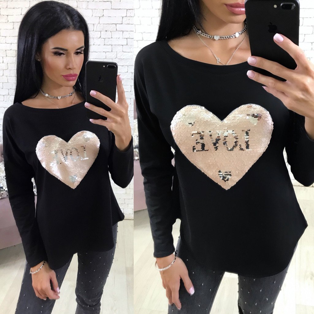 Кофта с сердечками