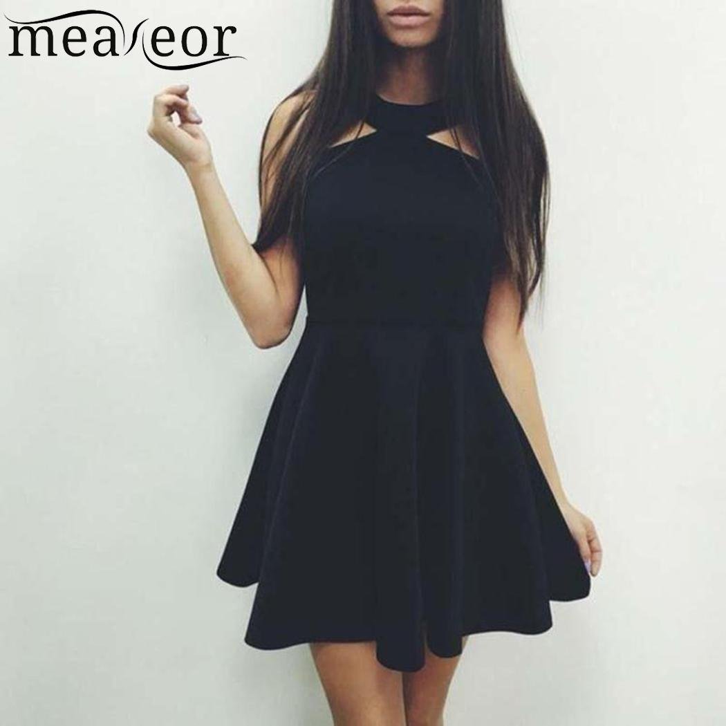 Милое черное платье