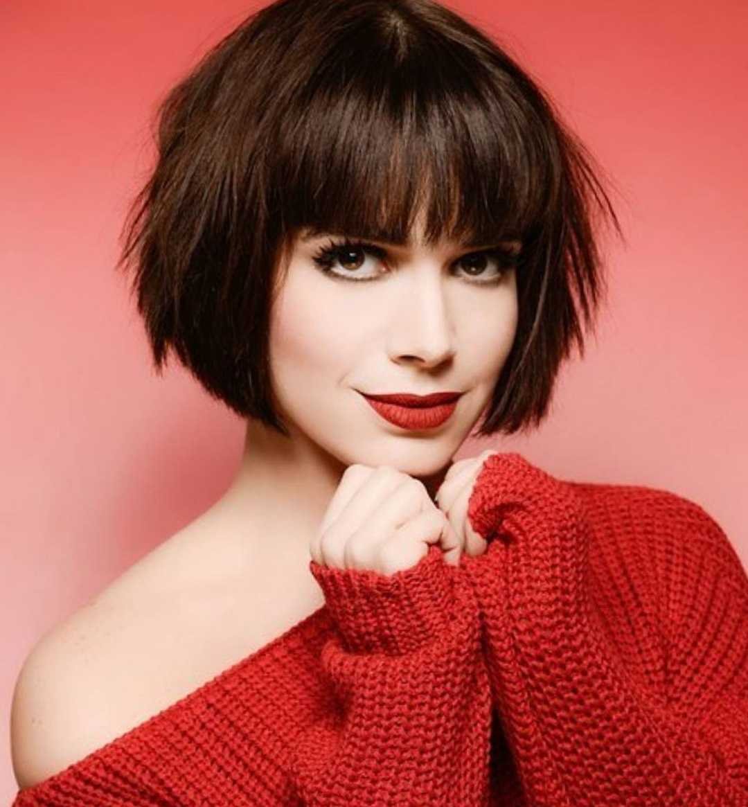 Филированный Боб с челкой