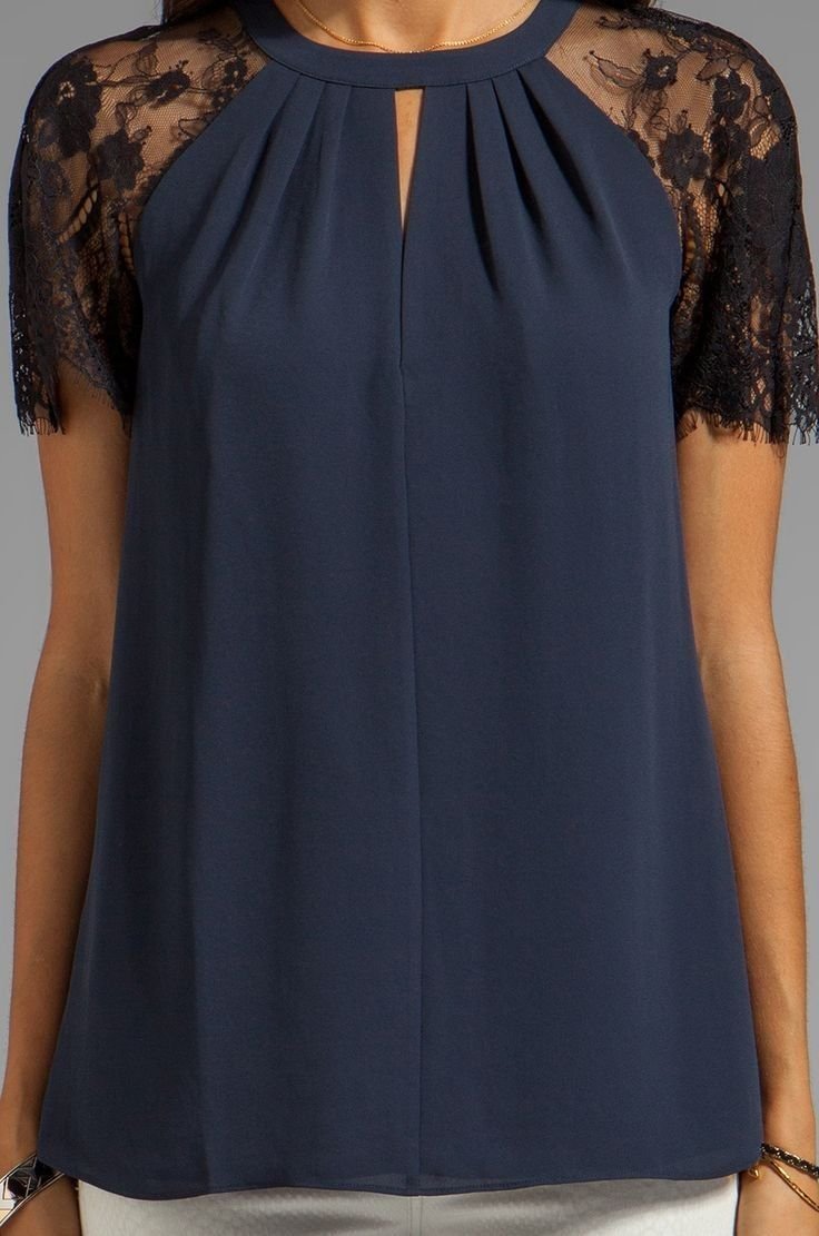 Пошив блузок из шифона