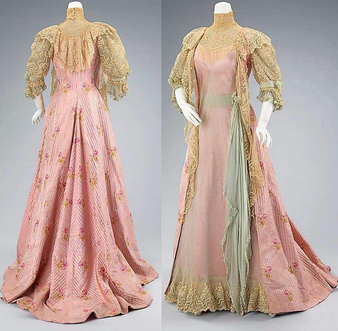 Чайное платье викторианской эпохи