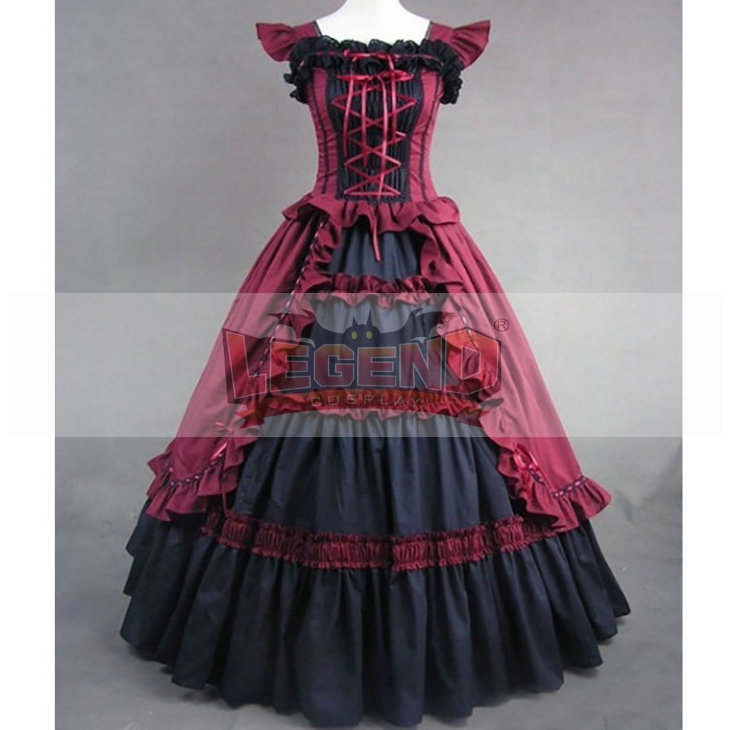 Платье Викторианская Готика чёрное