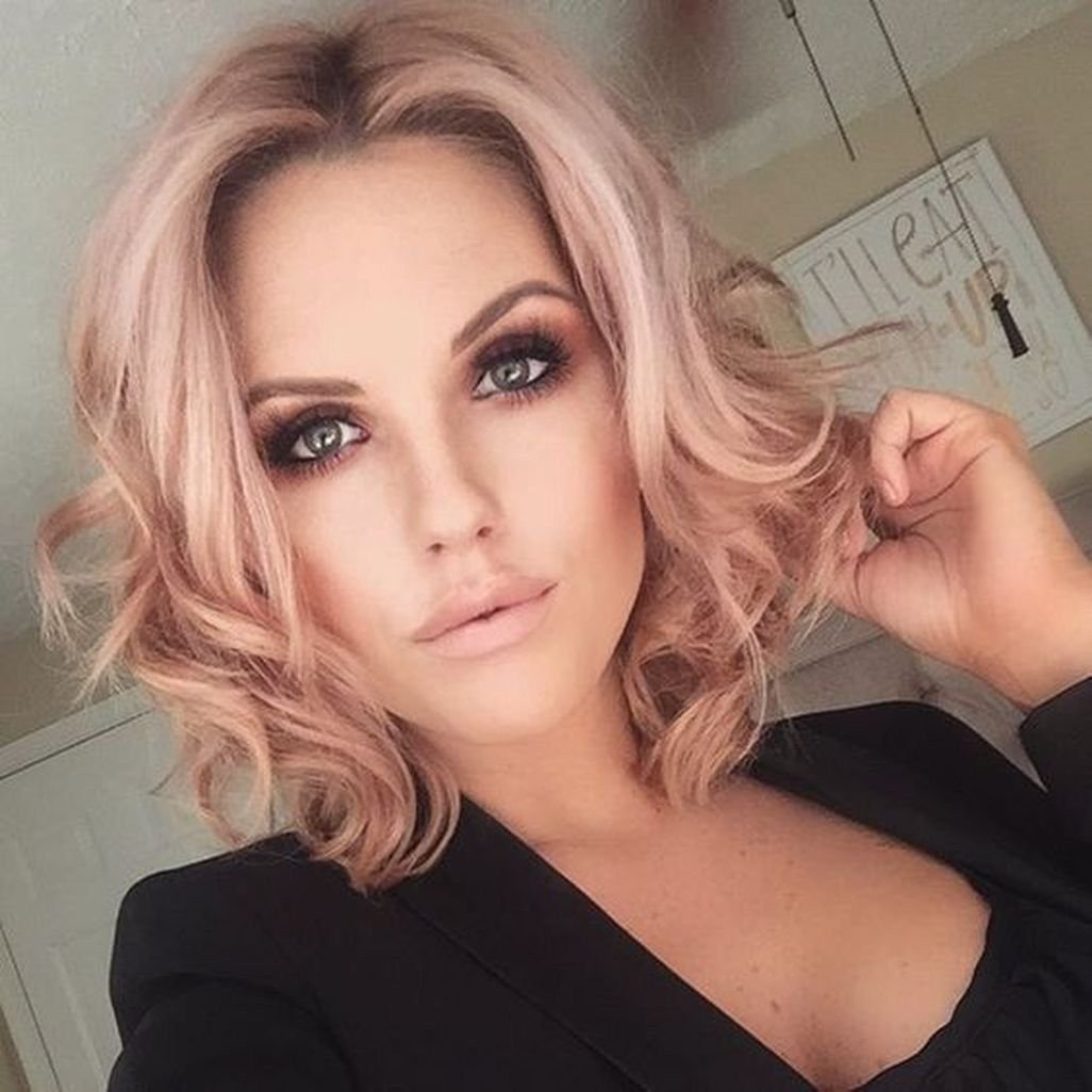 Клубничный блонд цвет волос