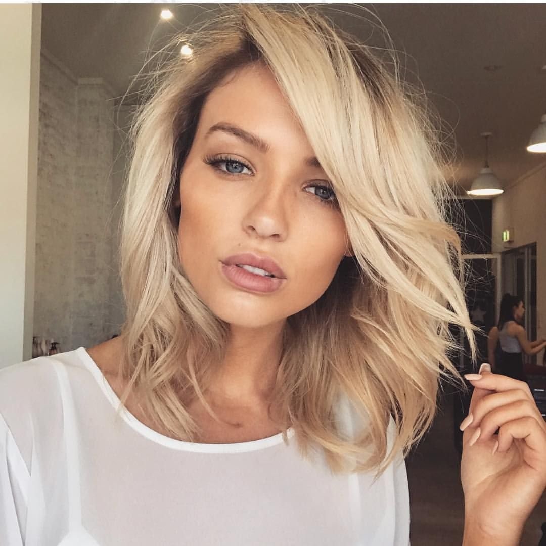 Блонд с темными корнями