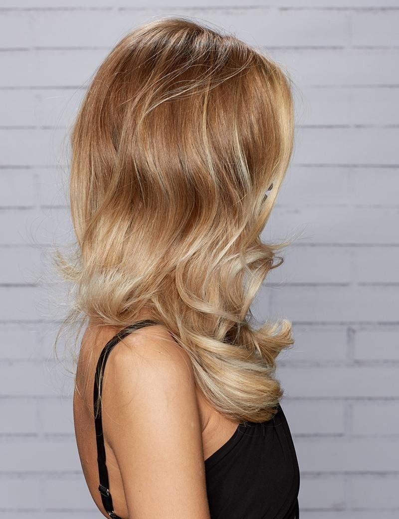 Окрашивание блонд