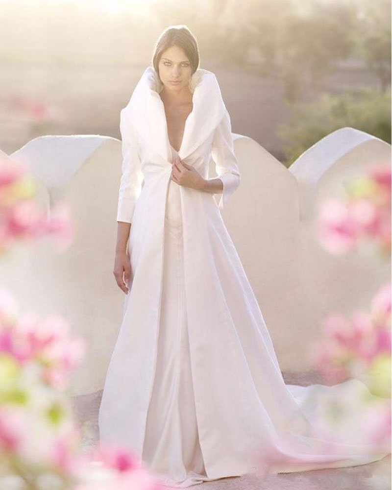 Свадебная длинная накидка для невесты