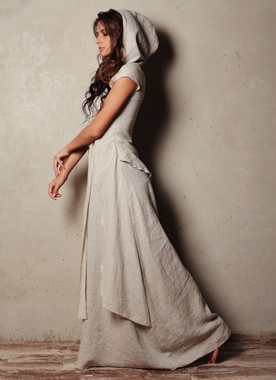 Платье Вест Радиваска лён