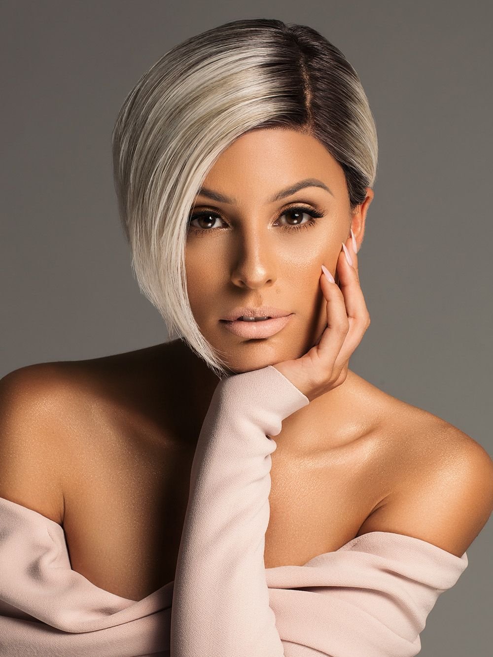 Блонд на короткие волосы