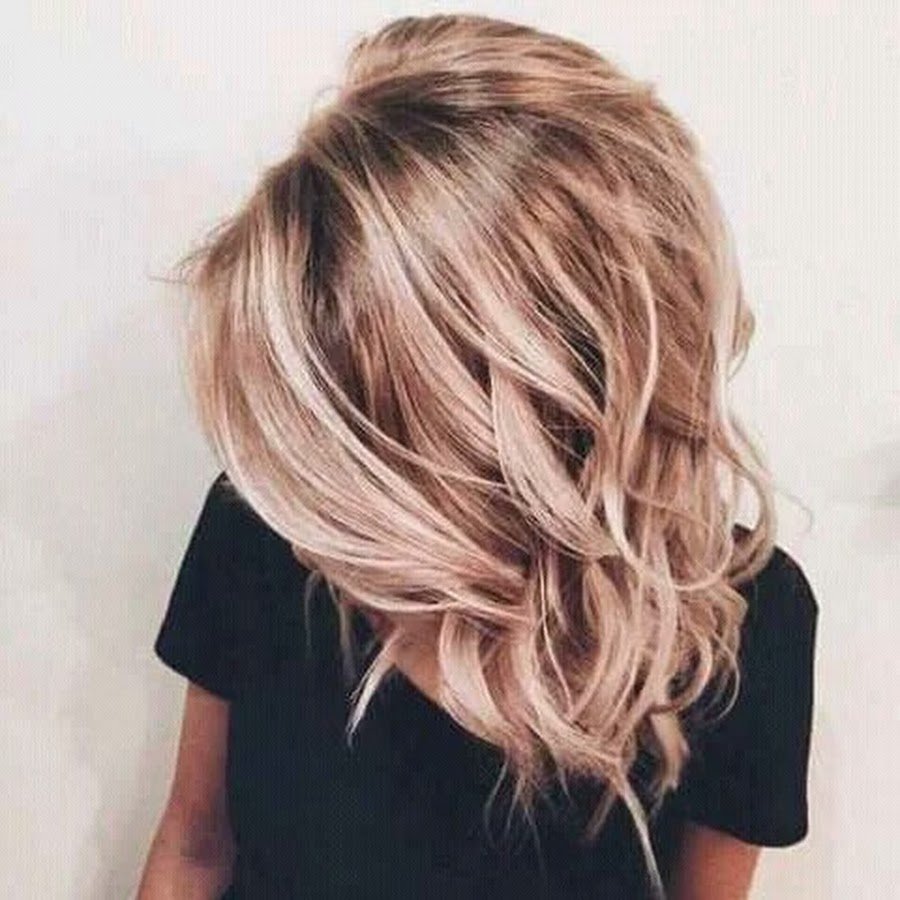 Сложное окрашивание на средние волосы