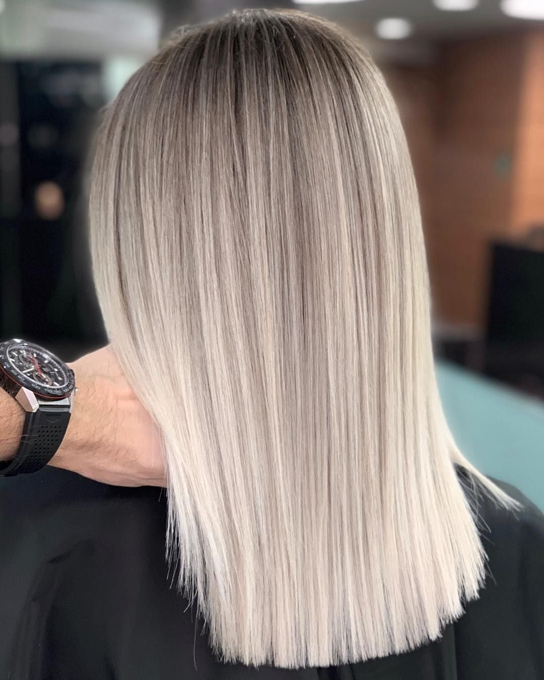 Балаяж тотал блонд