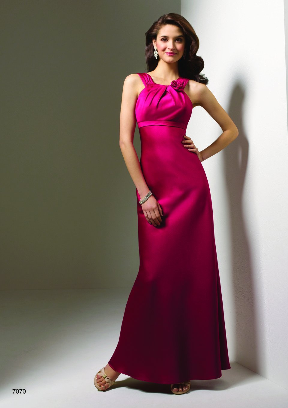 Пошив платья из атласа