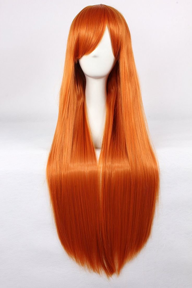 Оранжевый парик