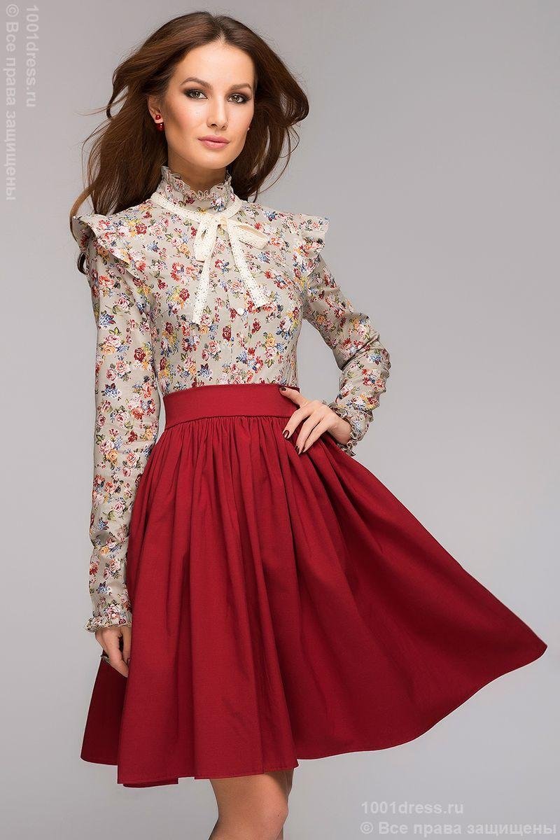 Вечерние платья миди с рукавом