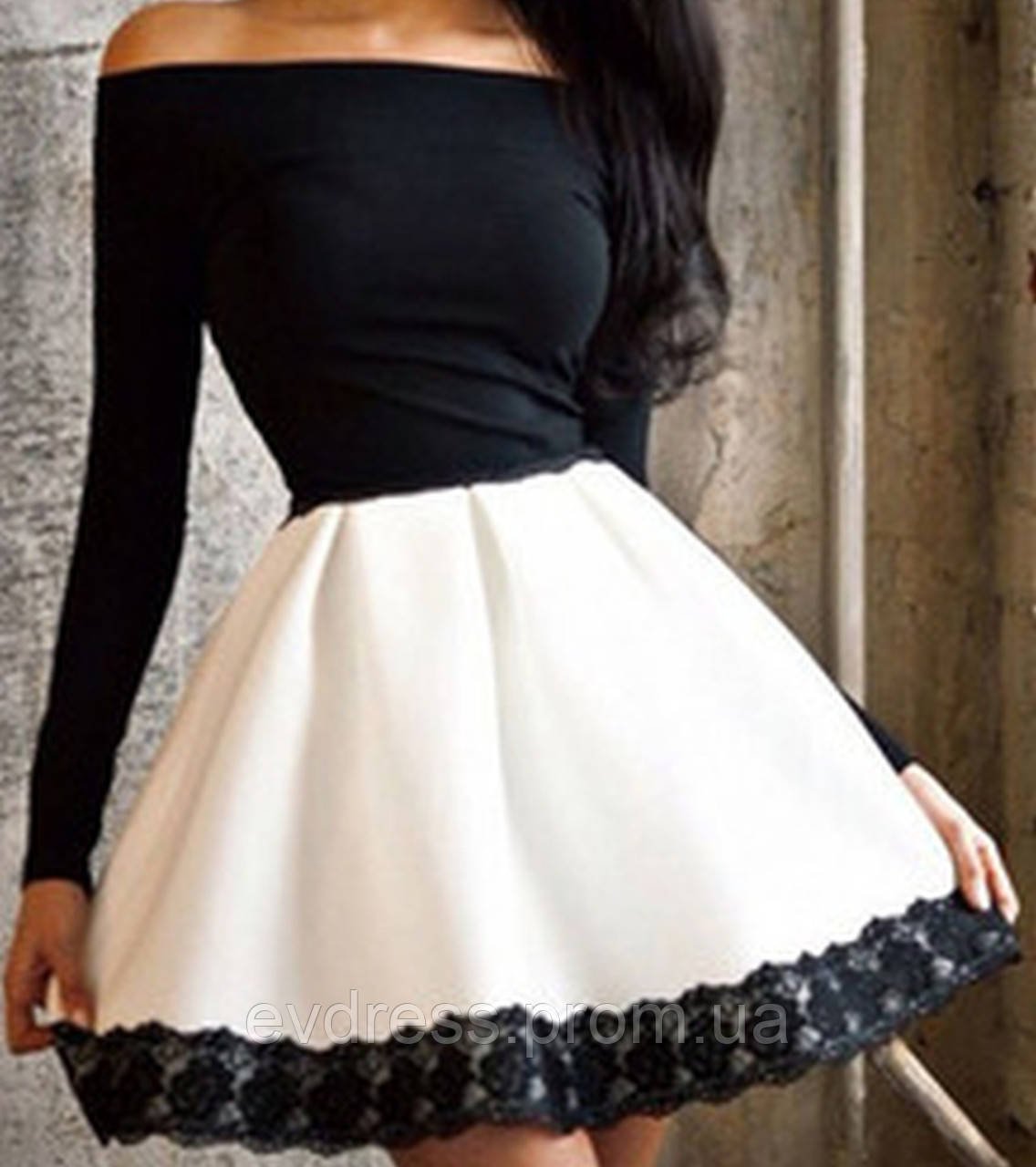 Платье полусолнце