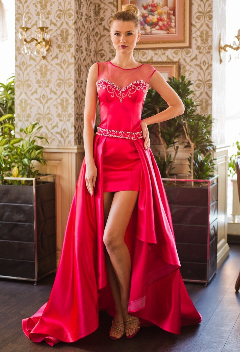 Платье с отстегивающейся юбкой