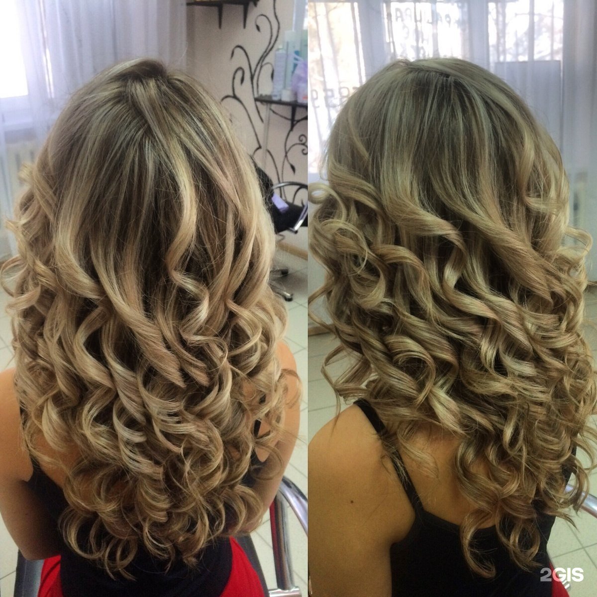 Прическа накрученные Локоны