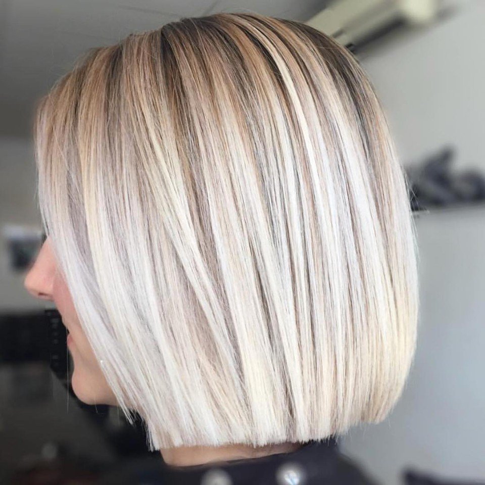 Эйр тач блонд каре