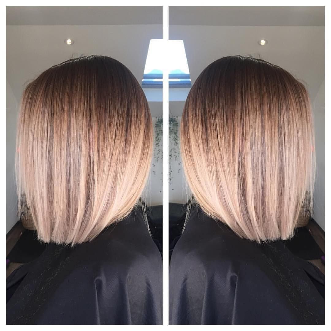 Балаяж каре беж