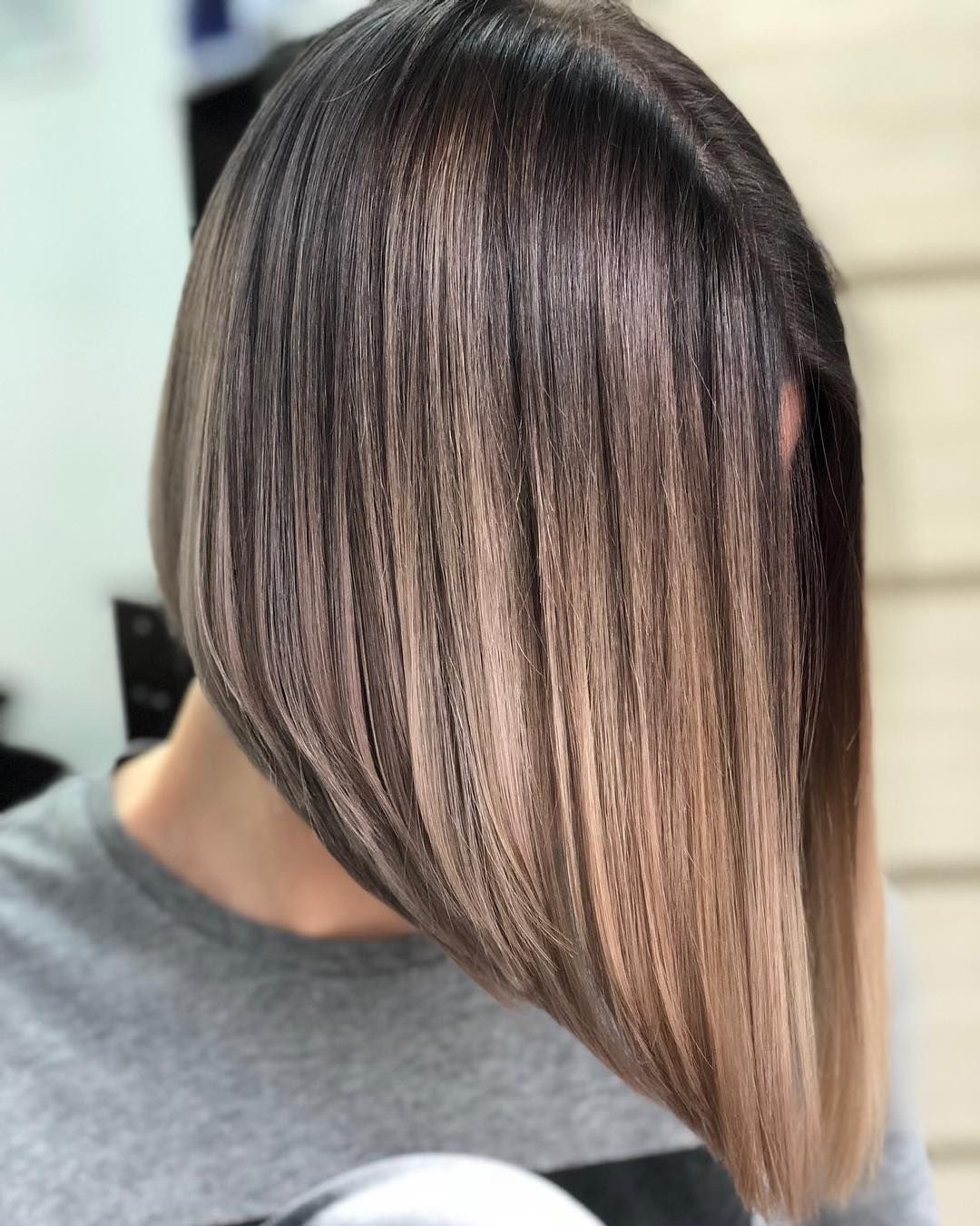 Сложное окрашивание на каре