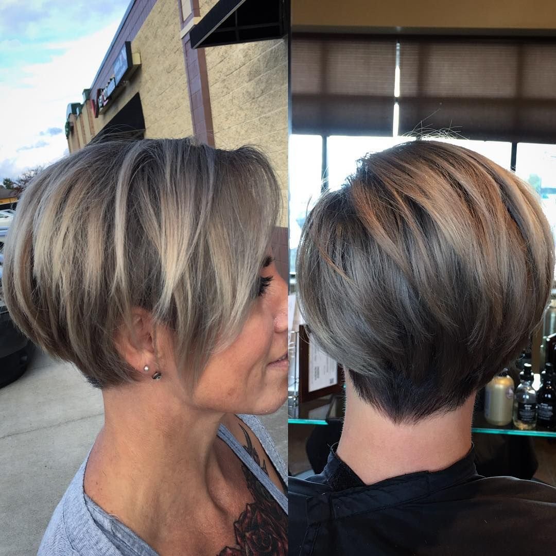 Пикси Боб окрашивание балаяж