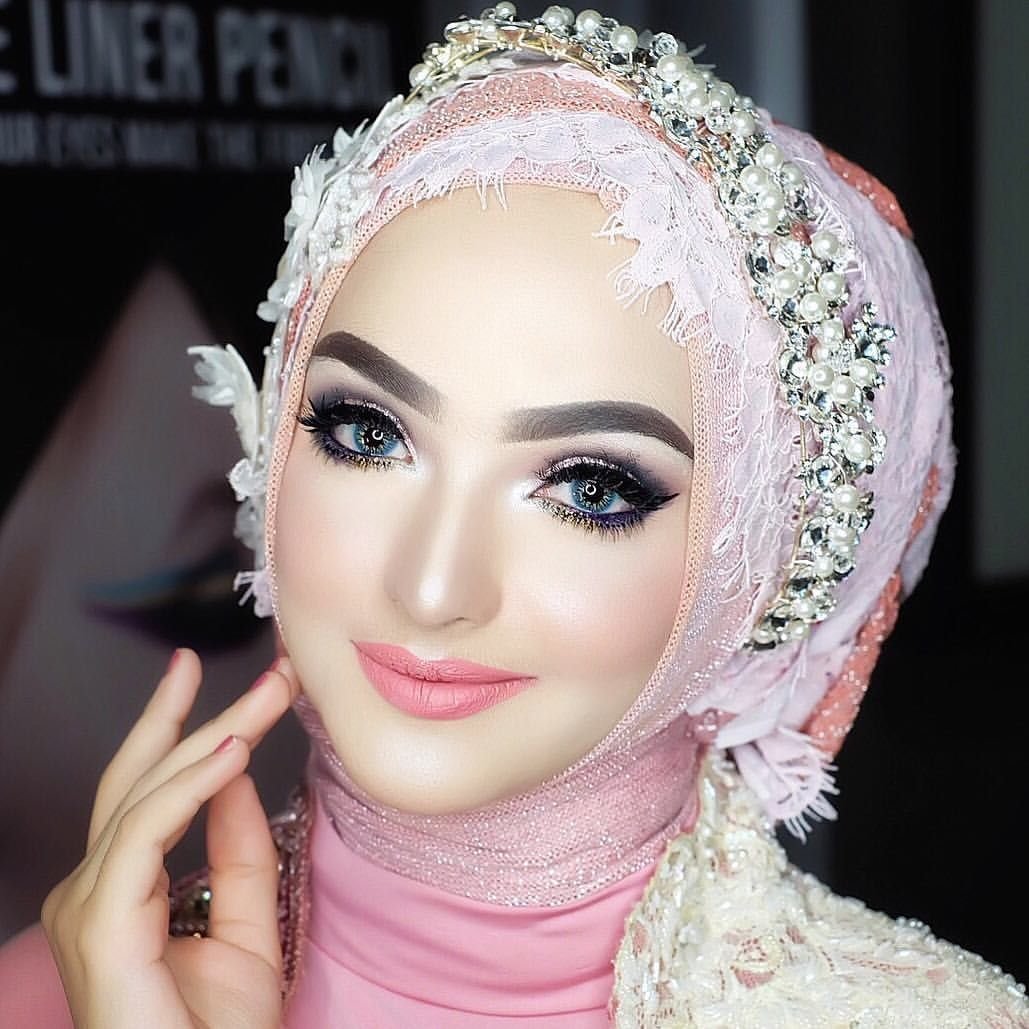 Свадебный макияж для мусульманок