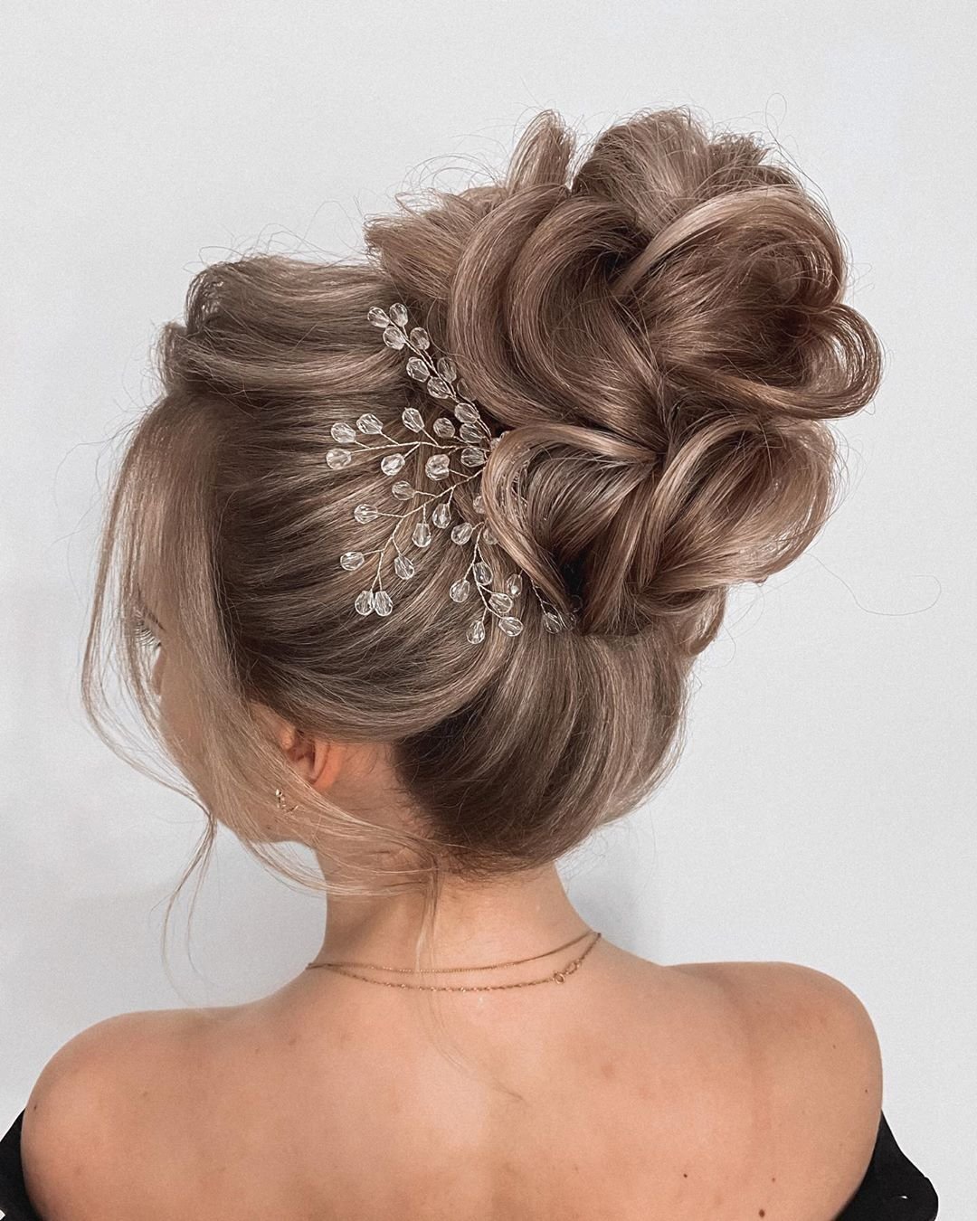 Высокие прически