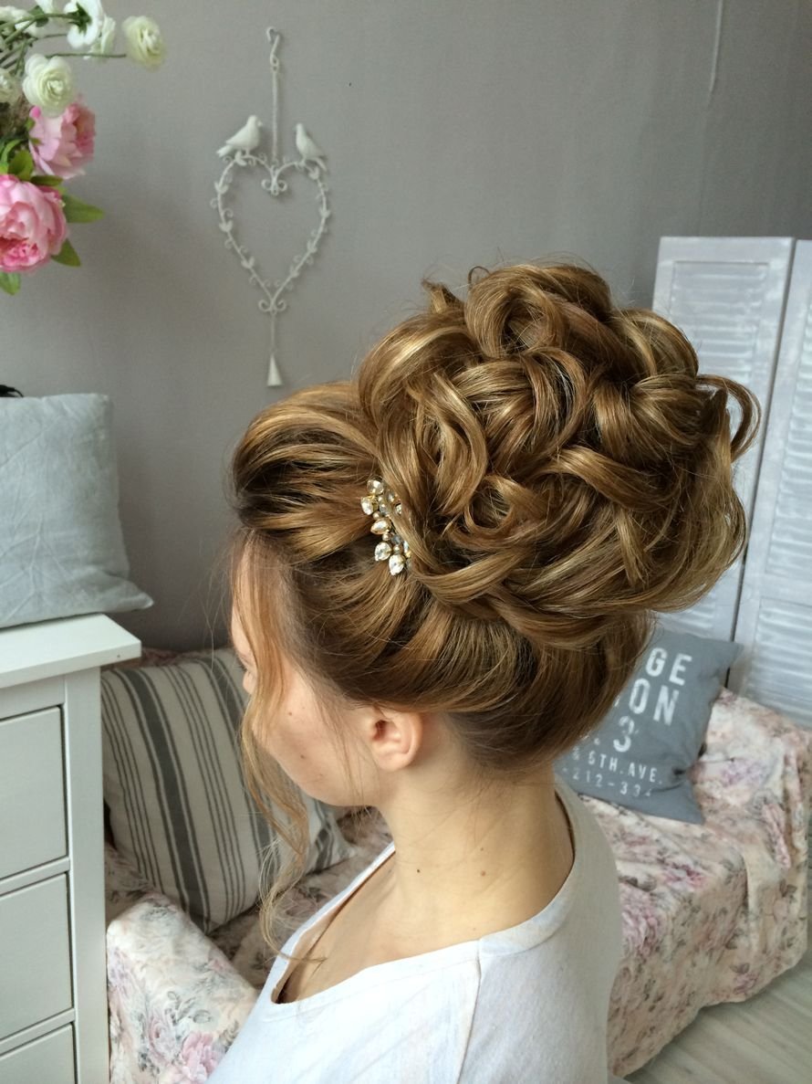 Причёски для девочек на длинные волосы собранные
