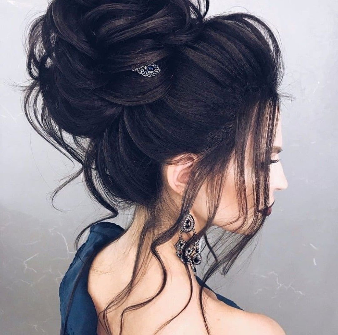 Высокие прически