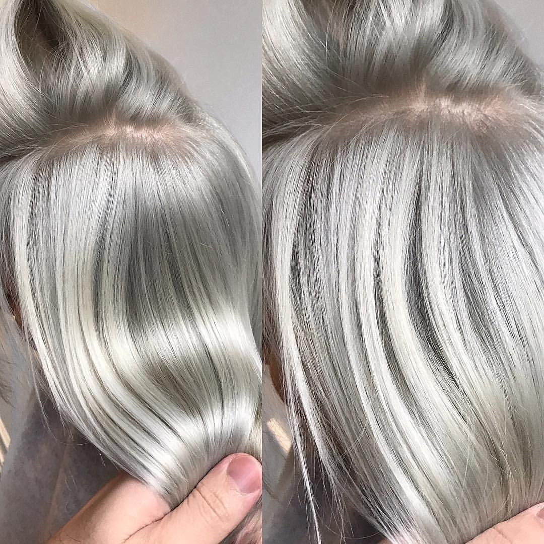 Тонирование Жемчужина пепельный