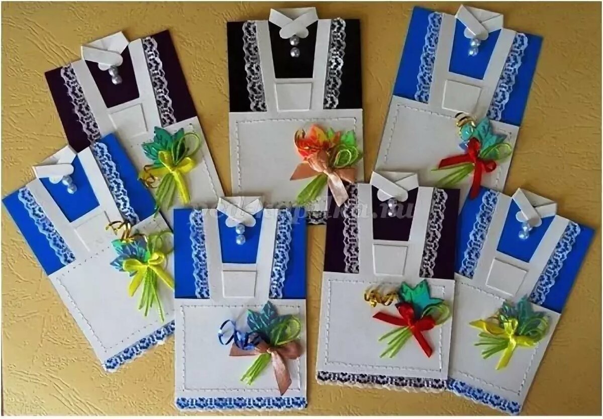 Пригласительная открытка своими руками на выпускной