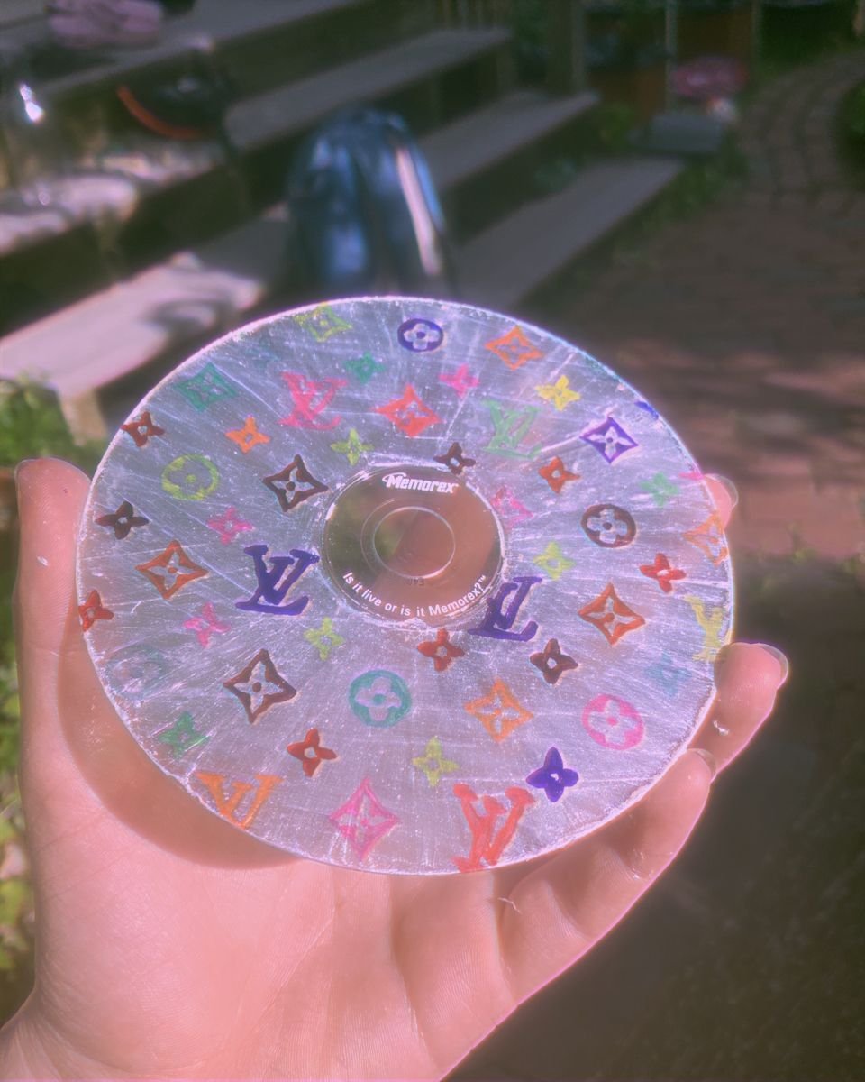 Эстетичный декор из дисков