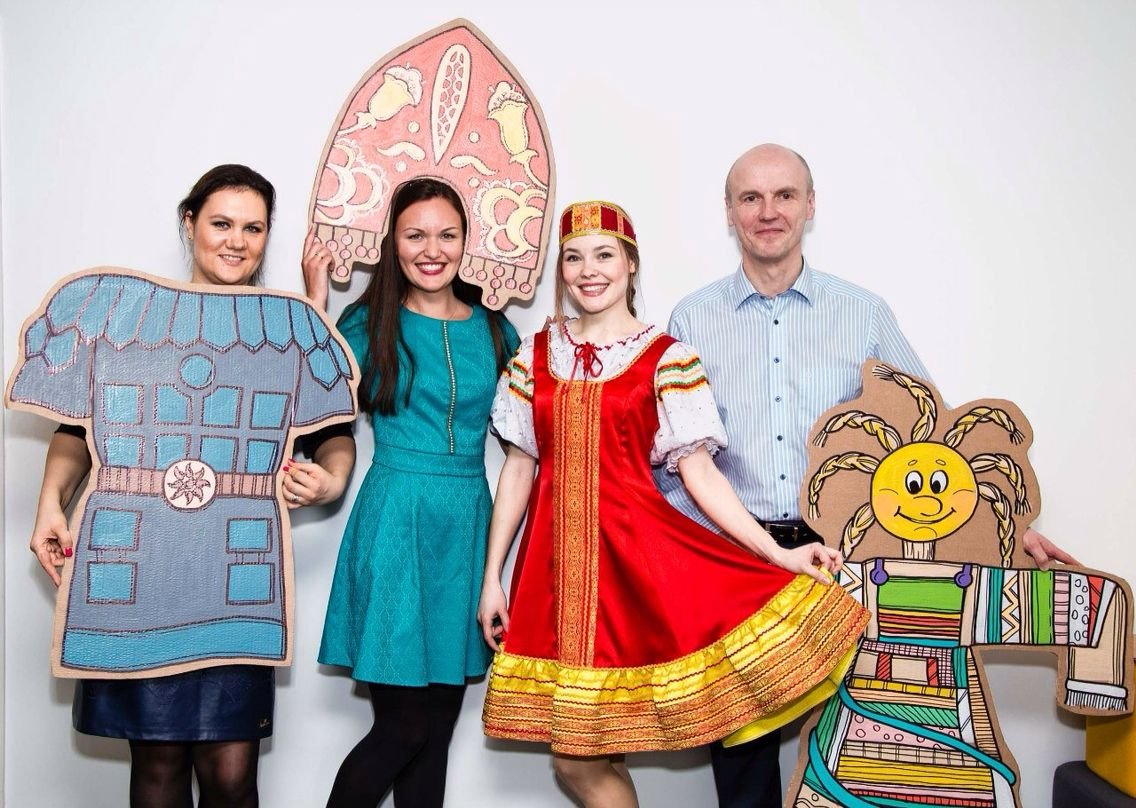 Тантамарески в народном стиле