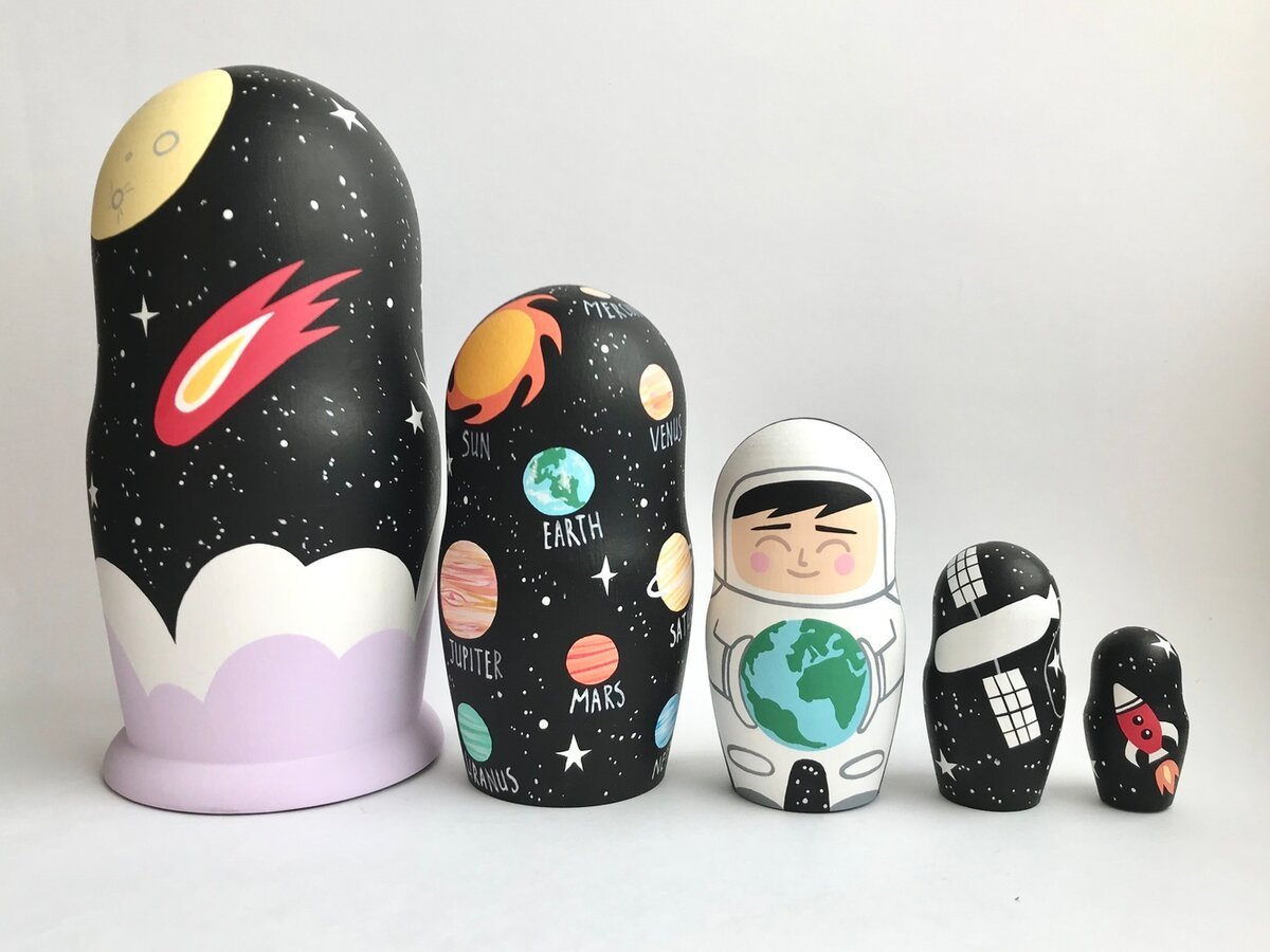 Матрешка современная