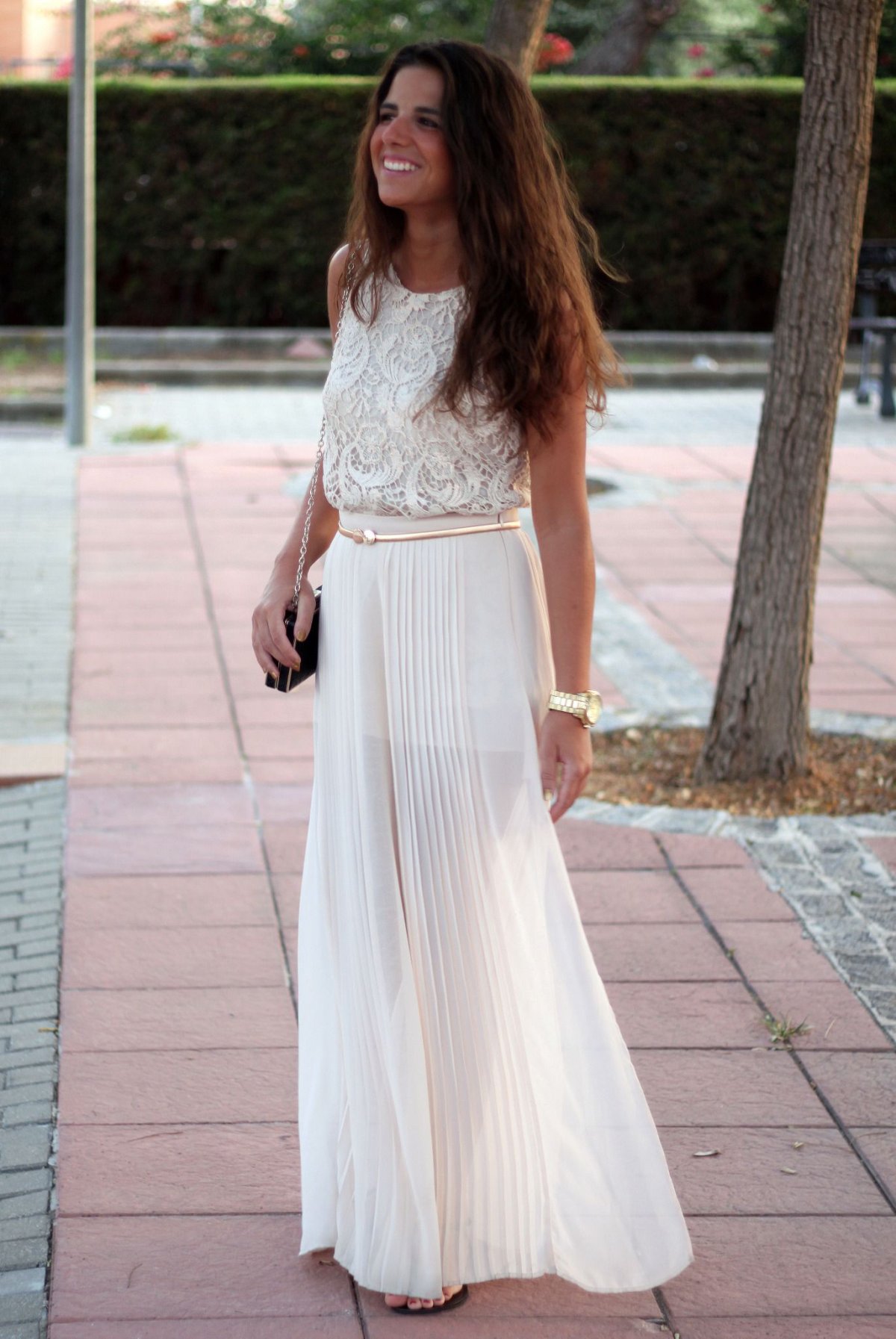 Платье макси Вестидо