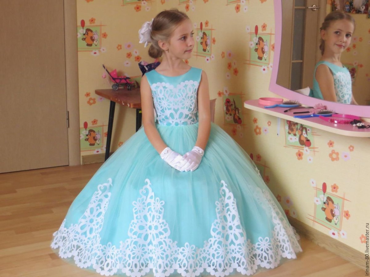 Платье на выпускной в детский сад
